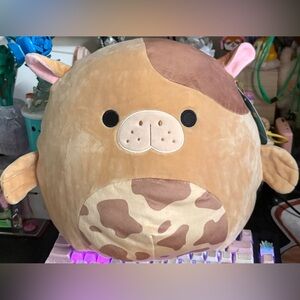 Bittie the SeaCow 12" Squishmallow Stuffed Plush Animal Toy